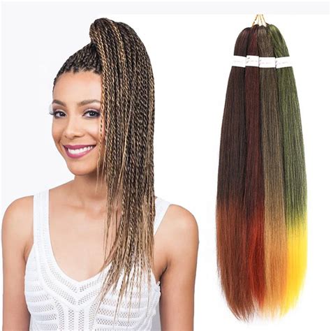 26inch Pre Stretched Braiding Hair Outre Jumbo Braided Extension Easy