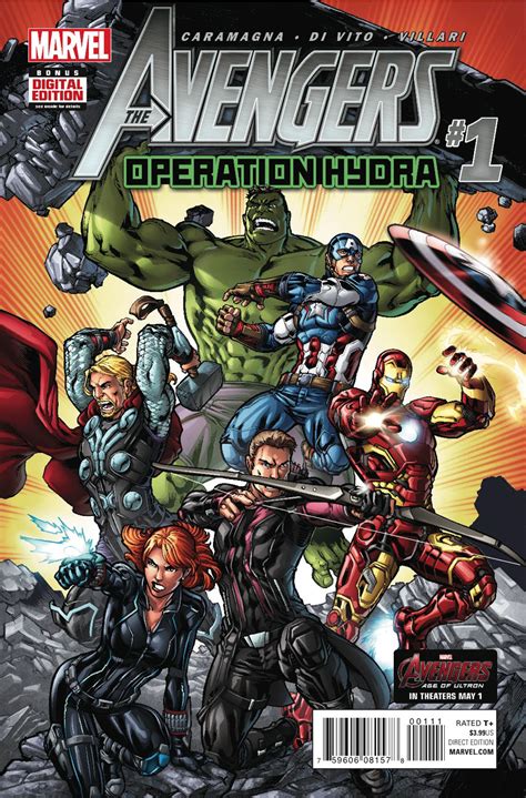 Comics Continuum Marvel Comics First Looks Avengers Operation Hydra 1