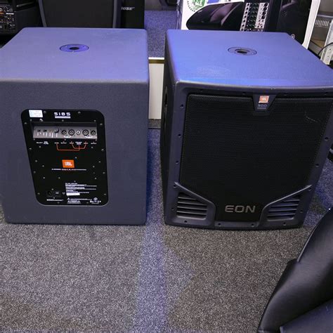 Jbl Eon 518s 18″ Power Subwoofers W Covers 2nd Hand Rich Tone Music