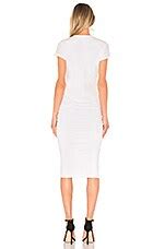 James Perse Classic Skinny Dress In White REVOLVE