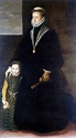 1561 Juana de Habsburgo with child by Sofonisba Anguissola (Isabella ...