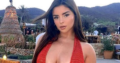 Demi Rose Flashes Bare Boobs As Jaw Dropping Curves Erupt From Frontless Crochet Top Daily Star