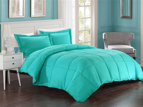 100% cotton queen comforters & sets you're currently shopping comforters & sets filtered by queen and 100% cotton that we have for sale online at wayfair. Turquoise Down Alternative Comforter Set