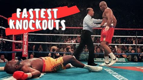 Top 5 Fastest Knockouts In Boxing History Boxers Who Ended Fights In