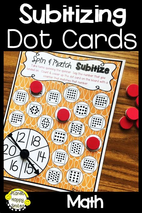Huge Number Sense Subitizing Using Dot Cards Pack Dot Cards
