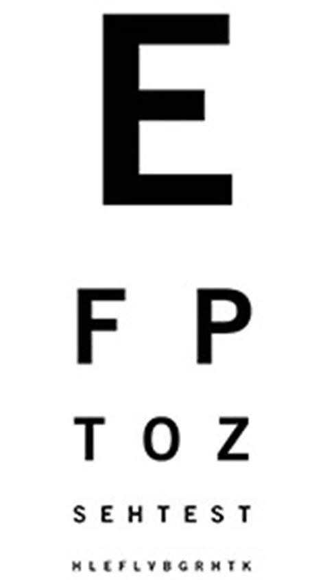 Wer führt die sehtests bei kindern durch? Sehtest Zum Ausdrucken Kinder
