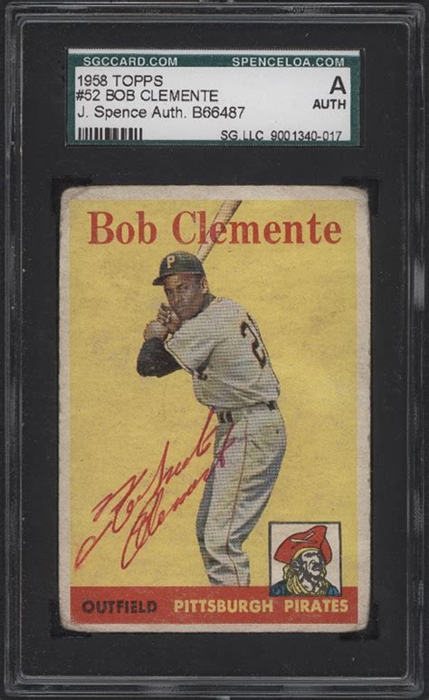 We did not find results for: Roberto Clemente Signed 1958 Topps Baseball Card