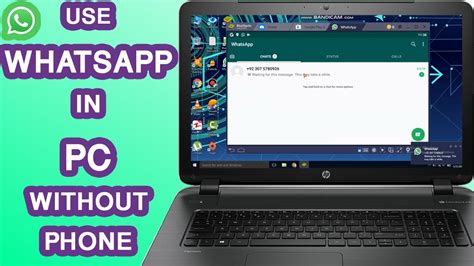 How To Download And Install Whatsapp On Pclaptop In Windows 7810 Youtube