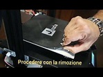 Sostituzione tappetino stampante 3D - YouTube
