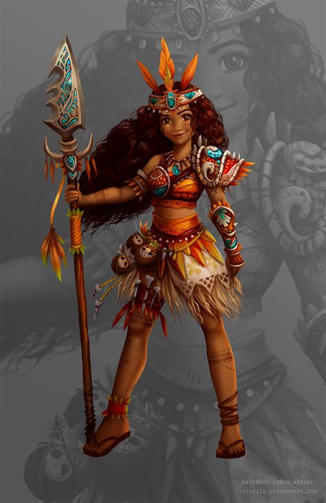 Warrior Moana Concept Art Moana Concept Art Disney Princess Warriors