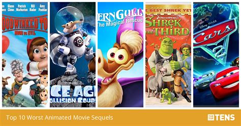 Top Worst Animated Movie Sequels TheTopTens