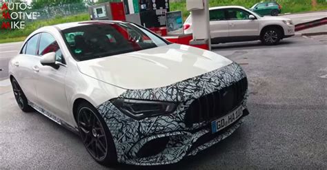 Mercedes Amg Cla Caught On Video Nearly Naked At The Nurburgring