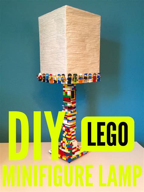 Diy Lego Lamp Lego Lamp Lego Diy Projects Lego Room