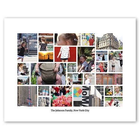 Snapshot Gallery Collage Poster Print Shutterfly Collage Poster