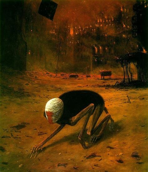 The Nightmare Inspired Artwork Of Zdzislaw Beksinski Dark Fantasy Art