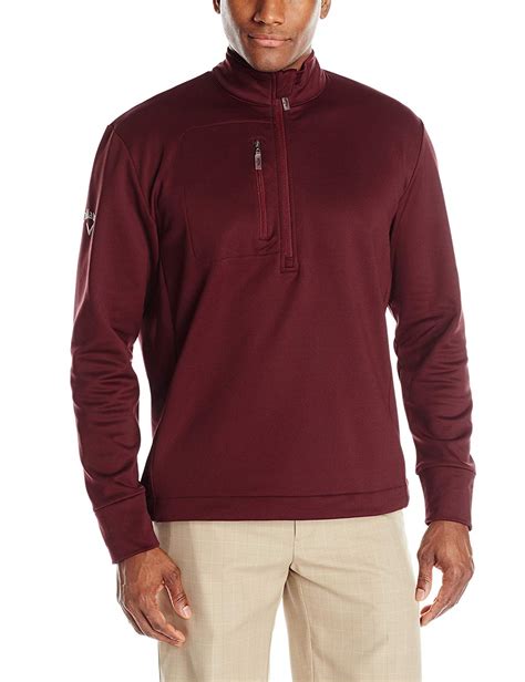 Callaway Mens Tundra Long Sleeve Stretch Golf Pullovers