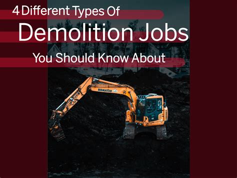 4 Different Types of Demolition Jobs You Should Know About - RKS