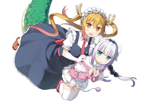 Maid Outfit Maid Anime Girls Miss Kobayashis Dragon Maid Wallpapers My XXX Hot Girl