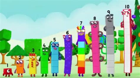 Worksheet about numbers 9 for preschoolers. All-new Numberblocks, coming May 1st! | Block birthday ...
