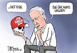 Biden reluctantly clears path for Hillary Clinton: Darcy cartoon ...