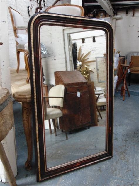 Antique Mercury Glass Wall Mirror For Sale At Pamono