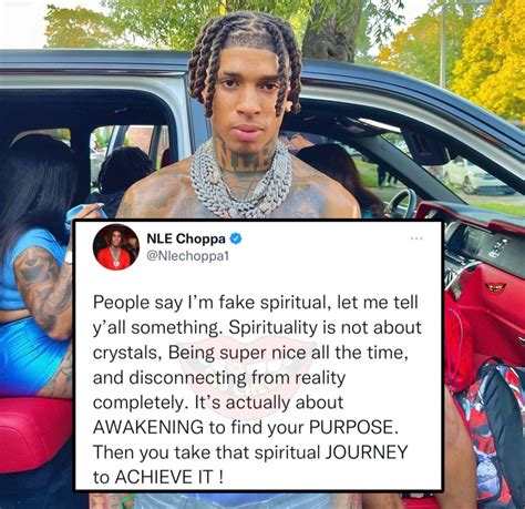 Say Cheese 👄🧀 On Twitter Nle Choppa Reacts To People Calling Him “fake Spiritual”