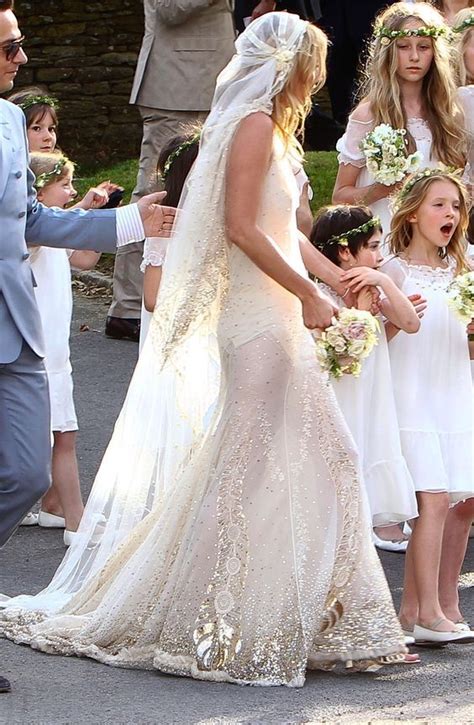 Boho Chic Or Hippie Chic Wedding Dresses Kate Moss Wedding Dress