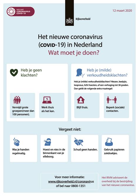How to protect yourself, what measures apply in the netherlands and what is the role of rivmnational institute for public health and the environment. Strenge Corona-maatregelen Nederland: alle evenementen ...