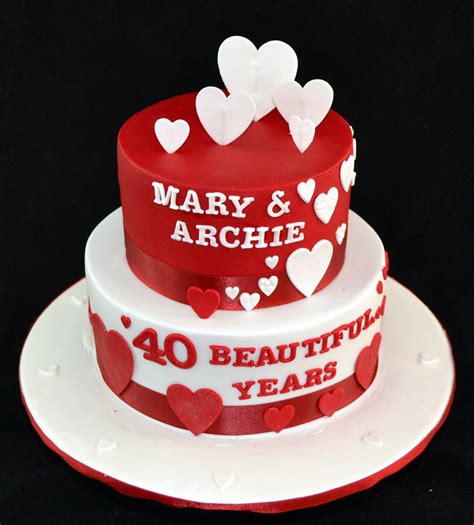 40th Birthday Cakes Fabulous Cakes