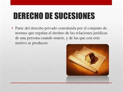 Derecho De Sucesiones