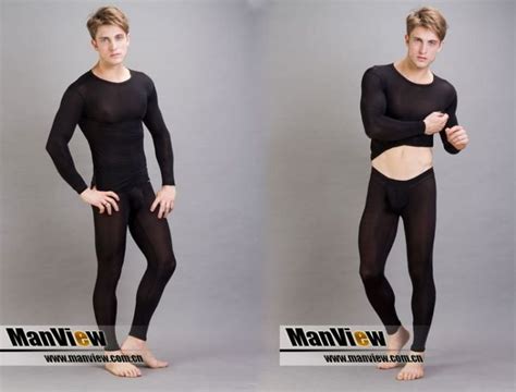 Manview Sexy Mens See Thru Ultra Thin Underwear Pants Clothes And