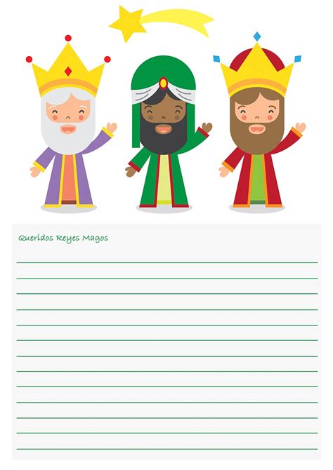 Quizás deban leer muchas cartas y si no escribes bien tu nombre y los regalos, hasta se lo que quieras escribir a los reyes magos para ti. Carta De Los Reyes Magos A Los Niños Para Imprimir - Niños Relacionados
