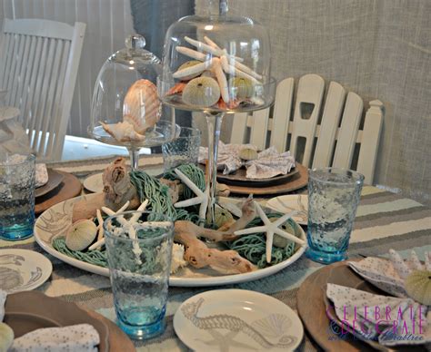 Create A Coastal Themed Luncheon Beach Inspired Decor Dinner Table