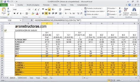 Calculo De Materiales De Construccion En Excel