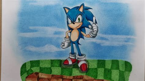 Como Dibujar A Sonic The Hedgehogcolaboración Con Dibuja Dibuja