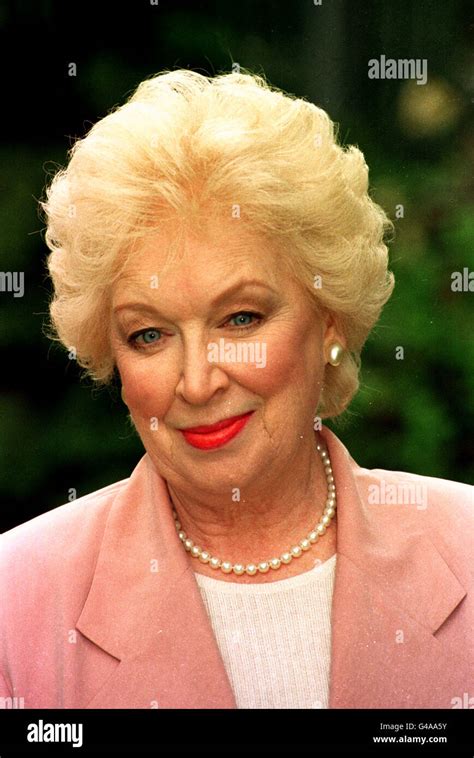 Actress June Whitfield During A Bbc Tv Photocall She Is Starring In