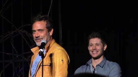 Jeffrey dean morgan (born april 22, 1966) is an american actor best known to television and movie audiences as denny duquette in the 2005 medical drama grey's anatomy , patriarch john winchester on supernatural , as the comedian in the 2009 superhero film watchmen. Jeffrey Dean Morgan Full Panel VegasCon 2015 Supernatural ...