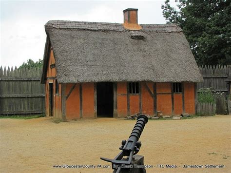 Jamestown Settlement James Fort Jamestown Colonial America