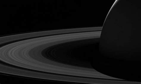 Cassinis Farewell Photo Of Saturns Dark Side Saturn Dark Side Cassini