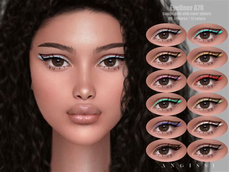 The Sims Resource Eyeliner A78