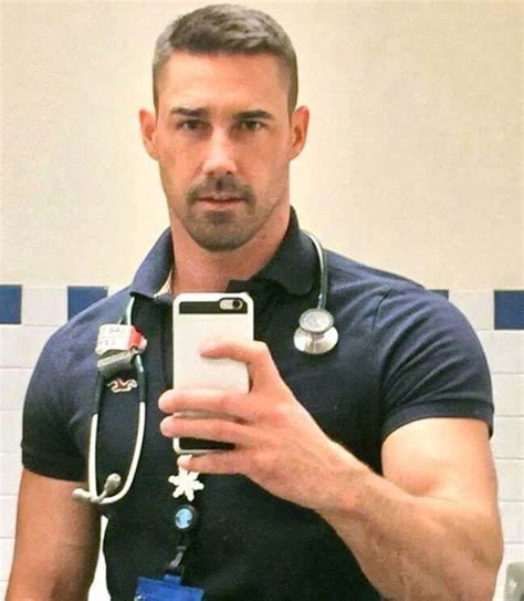 Doctor Beautiful Men Faces Hunks Men Men In Uniform