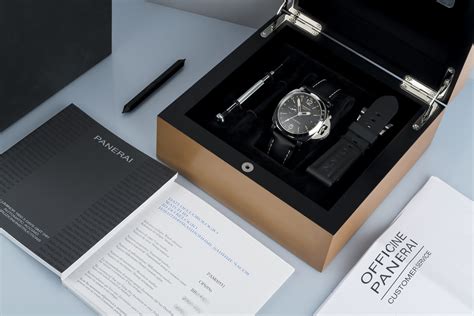 Panerai Luminor Gmt Watches Box And Certificate The Watch Club