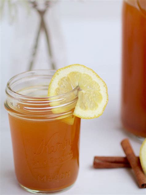 Lemon Ginger Turmeric Detox Tea Recipe Nourish Move Love