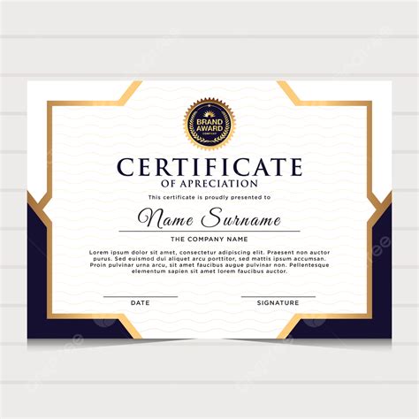 Certificate Png AH STUDIO Blog