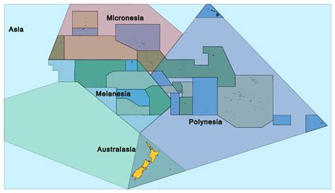 Image Oceania Un Geoscheme Map Of Micronesia