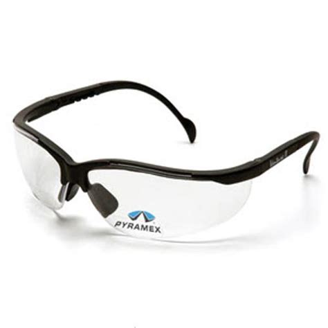 Pyramex Venture Ii Readers Safety Glasses Black Frameclear 20 Lens At Commonwealth Building