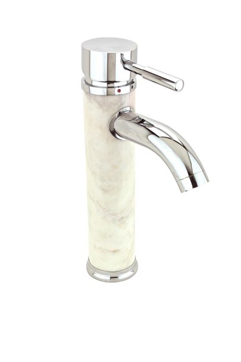 Choose from a huge variety of faucet materials, shapes, and sizes. Bathroom White Marble Faucet Chrome Single Hole 1 Handle