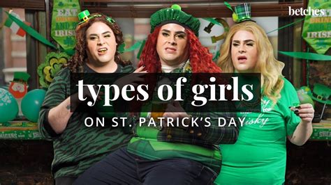 Types Of Girls On St Patrick S Day Youtube