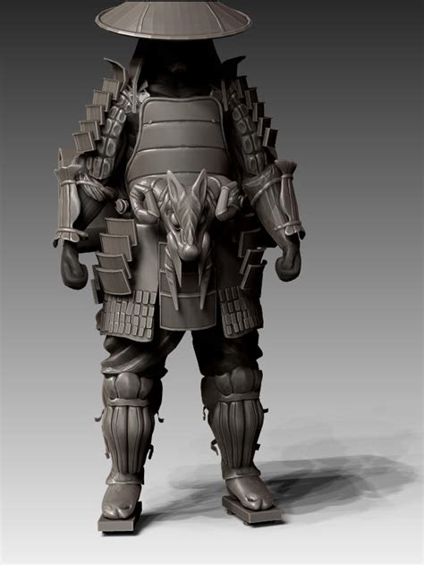 Samurai Armor By Zbrush Hero On Deviantart