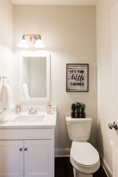 Guests Will Love This Cute Powder Room Bathroom Layout Half